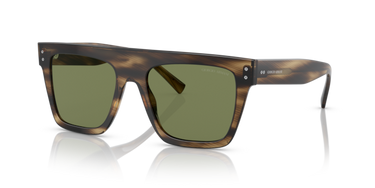 Giorgio Armani Unisex Güneş Gözlüğü AR 8177 - 54092A - Çizgili kahverengi 0AR8177__54092A__P21__shad__qt Giorgio Armani