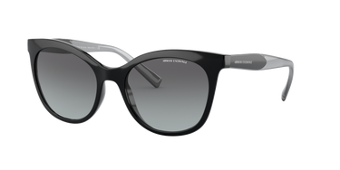 Armani Exchange KADIN GÜNEŞ GÖZLÜĞÜ 0AX 4094 S 81588G - Parlak siyah 0AX4094S__81588G_030A Armani Exchange