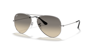 RAY-BAN UNISEX GÜNEŞ GÖZLÜĞÜ 0RB 3025 - Aviator large metal 003/32 - Gümüş 0RB3025__003_32__STD__shad__qt Ray-Ban