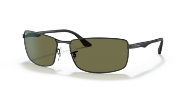 RAY-BAN ERKEK GÜNEŞ GÖZLÜĞÜ 0RB 3498 - N/a 002/9A - Siyah 0RB3498__002_9A__STD__shad__qt Ray-Ban