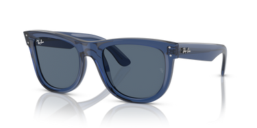 RAY-BAN UNISEX GÜNEŞ GÖZLÜĞÜ 0RBR 0502S - Wayfarer reverse 67083A - Şeffaf lacivert 0RBR0502S__67083A__P21__shad__qt Ray-Ban