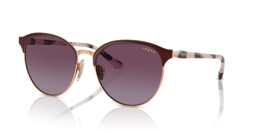 VOGUE KADIN GÜNEŞ GÖZLÜĞÜ 0VO 4303 S 51708H - Üst bordo/pembe altın 0VO4303S__51708H__P21__shad__qt_1 Vogue