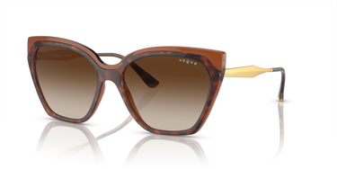 VOGUE KADIN GÜNEŞ GÖZLÜĞÜ 0VO 5521 S 238613 - Üst koyu havana/açık kahverengi 0VO5521S__238613__P21__shad__qt Vogue