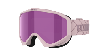 BLİZ GOGGLE KAYAK GÖZLÜĞÜ 0ZG 8006 - Liner 13 - Koyu pembe logolu mat pembe 0ZG8006__13__P21__shad__qt BLİZ GOGGLE
