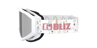 BLİZ GOGGLE KİDS KAYAK GÖZLÜĞÜ 0ZK 8503 - Liner jr01 - White - pink logo 0ZK8503__01__P21__shad__lt BLİZ GOGGLE