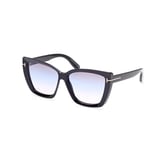 TOM FORD SCARLET-02 KADIN GÜNEŞ GÖZLÜĞÜ TF 920 01B 57 tom-ford-ft-0920-01b-57-kadin-cat-eye--fbb-5a_1 Tom Ford