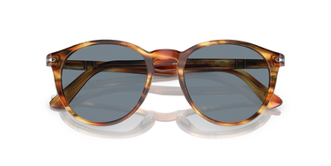 PERSOL UNİSEX GÜNEŞ GÖZLÜĞÜ 0PO 3152 S 904356 - Kahverengi çizgili sarı 0PO3152S__904356__P21__shad__cfr Persol
