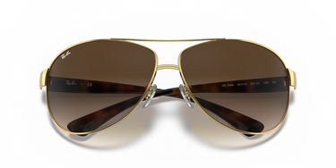 RAY-BAN ERKEK GÜNEŞ GÖZLÜĞÜ 0RB 3386 - Rb3386 001/13 - Arista altın 0RB3386__001_13__STD__shad__cfr Ray-Ban