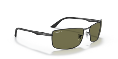 RAY-BAN ERKEK GÜNEŞ GÖZLÜĞÜ 0RB 3498 - N/a 002/9A - Siyah 0RB3498__002_9A__STD__shad__al2 Ray-Ban