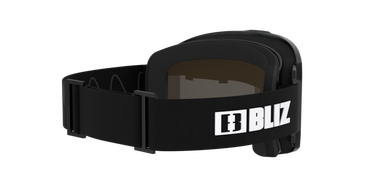 BLİZ GOGGLE KAYAK GÖZLÜĞÜ 0ZG 8002 - Rave 09 - Beyaz logolu mat siyah 0ZG8002__09__P21__shad__bk BLİZ GOGGLE