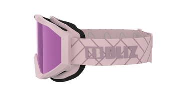 BLİZ GOGGLE KAYAK GÖZLÜĞÜ 0ZG 8006 - Liner 13 - Koyu pembe logolu mat pembe 0ZG8006__13__P21__shad__lt BLİZ GOGGLE