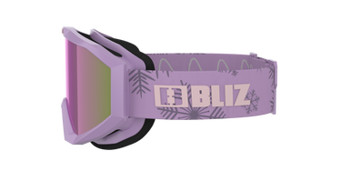 BLİZ GOGGLE KİDS KAYAK GÖZLÜĞÜ 0ZK8503 - Liner jr 09 - Pembe logolu mat mor 0ZK8503__09__P21__shad__lt BLİZ GOGGLE KIDS