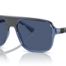 Dolce & Gabbana Erkek Güneş Gözlüğü 0DG 6134 325880 - Şeffaf mavi/siyah 10664 Dolce & Gabbana
