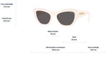 Vogue VO 5607S 312487 53 Vogue Eyewear Kadın Güneş Gözlüğü 16-jpg679b6 GÖZLÜKTREND