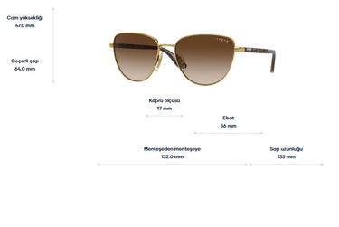 Vogue 0VO4286S 280/13 56 Kadın Günes Gözlügü GÜNEŞ GÖZLÜĞÜ 2-jpg6799d GÖZLÜKTREND