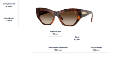 Vogue Vo5607s W65613 53 Kadın Güneş Gözlüğü GÜNEŞ GÖZLÜĞÜ 35-jpg6799e GÖZLÜKTREND