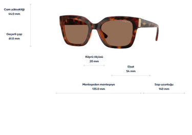 Vogue Vo5613-sb W65673 54ekt-Large Kadın Güneş Gözlüğü GÜNEŞ GÖZLÜĞÜ 4-jpg6799d GÖZLÜKTREND