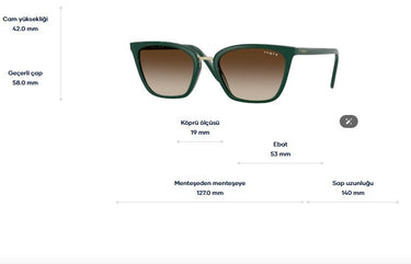 Vogue VO5597SI 312213 53 Kadın Güneş Gözlüğü GÜNEŞ GÖZLÜĞÜ 81-jpg679a2 GÖZLÜKTREND